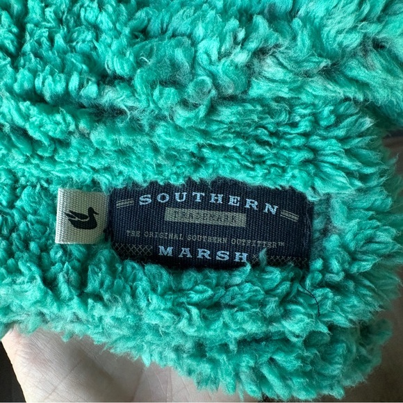 Southern Marsh Mint and Gray Sherpa Jacket - Picture 4 of 5